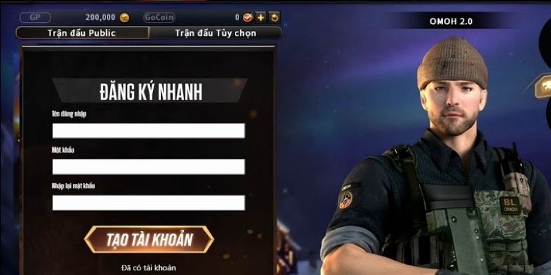 Nick Đột Kích - Hướng Dẫn Tạo Và Bảo Mật Tài Khoản Chuẩn 2 Đăng ký nick đột kích qua trang chính thức
